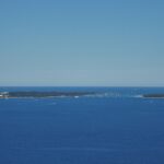 The Lérins Islands seen from Théoule-sur-Mer